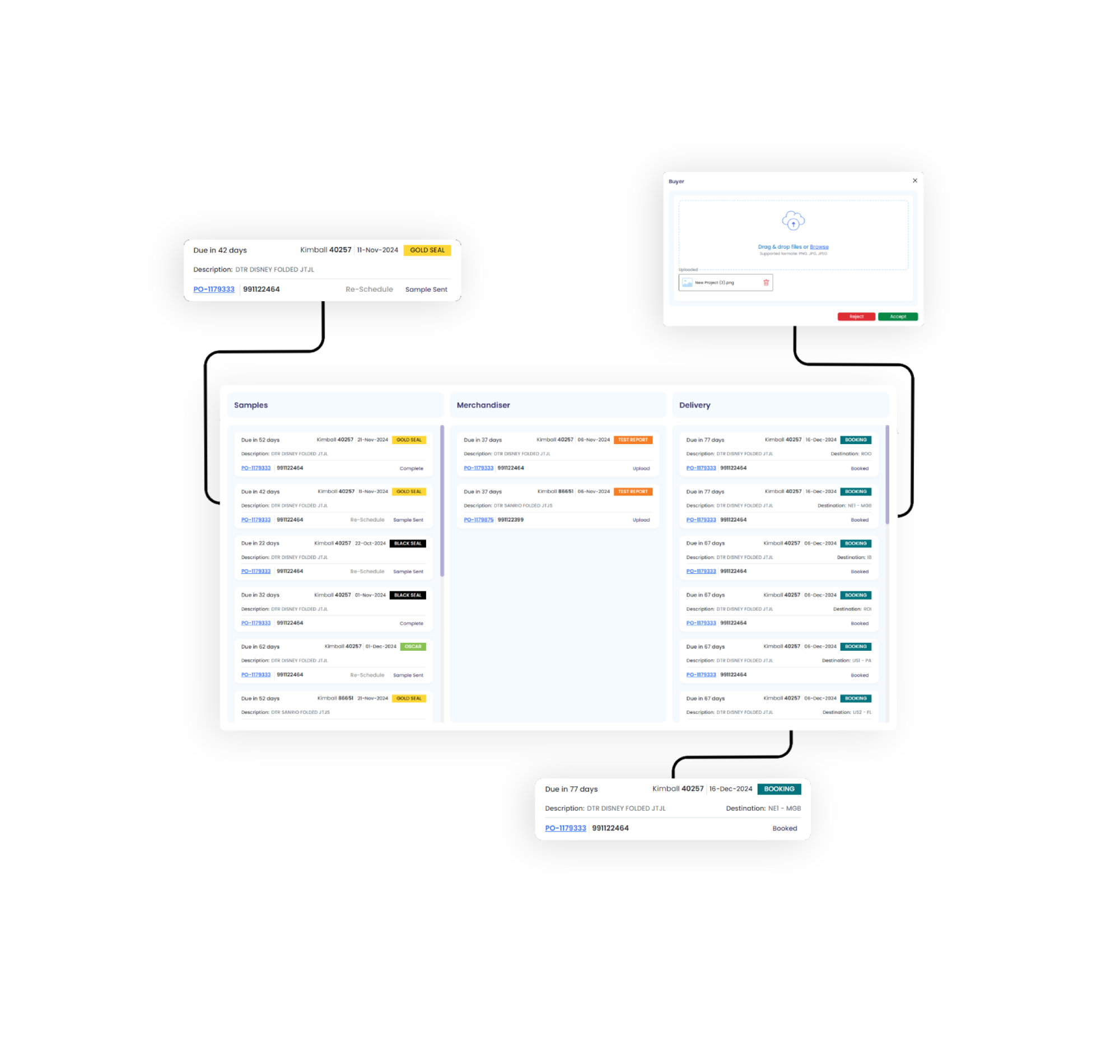 ai built features, po digitization, dynamic error detection,task automation, supplier integration