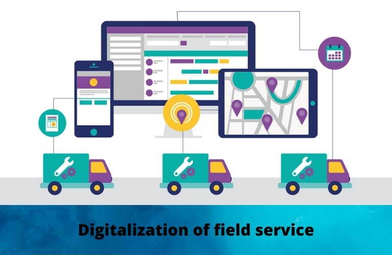 digital transformation, field service, knowledge base, cloud computing